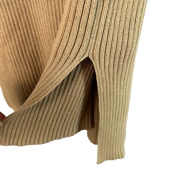 VTG Sweater dress,chunky rib knit ,turtleneck,size 10. Retro,boho,70’ vibe - Picture 7 of 13